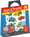 Cars  Trucks Reusable Sticker Tote