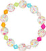 Rainbow freckles necklace & bracelet set