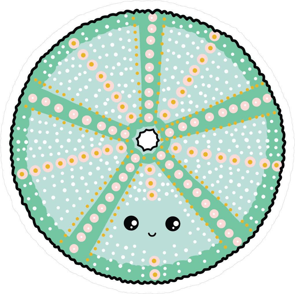 Stickers -  Kawaii Sea Urchin Vinyl
