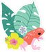 Stickers -  Floral Frog Vinyl