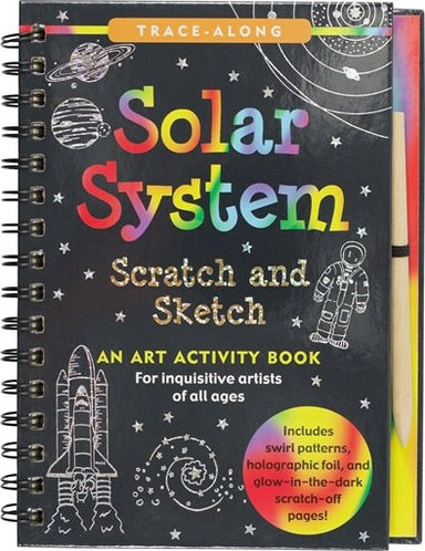 Scratch & Sketch Solar System (Trace-Along)