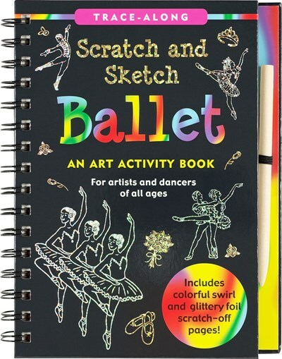 Scratch & Sketch Ballet (Trace-Along)