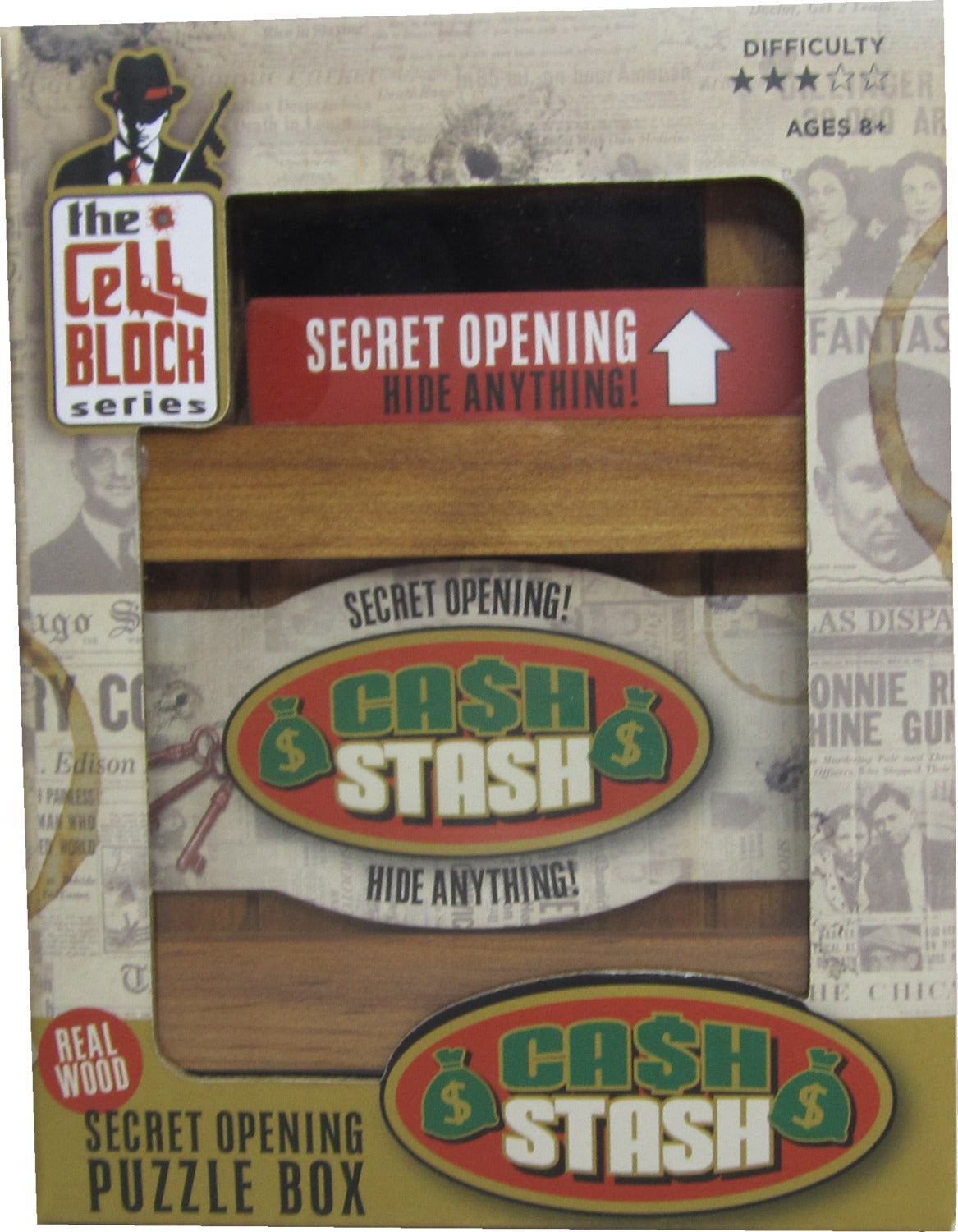 Cash Stash - brain teaser puzzle