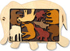 Elephant Parade wooden packing puzzle