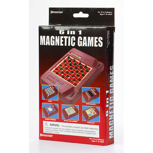 6 In 1 Travel Magnetic Games