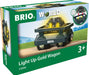 BRIO Light Up Gold Wagon