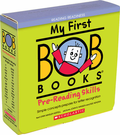 My First Bob Books - Pre-Reading Skills Box Set | Phonics, Ages 3 and up, Pre-K (Reading Readiness)