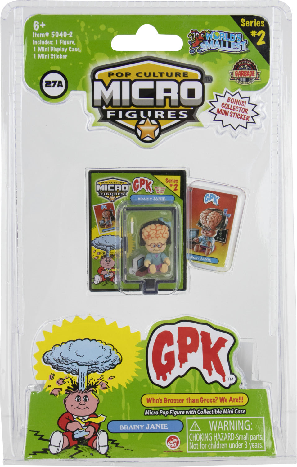 World’s Smallest GPK Pop Culture Micro Figures (assorted)