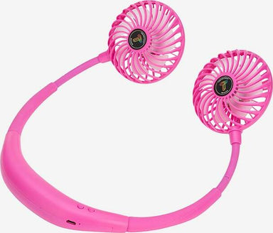 Neck Fan with LED Light Pink