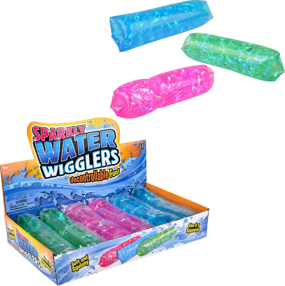 Jumbo Sparkle Water Wiggler 8"