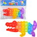 Rainbow Alligator Bubble Popper 7.5"
