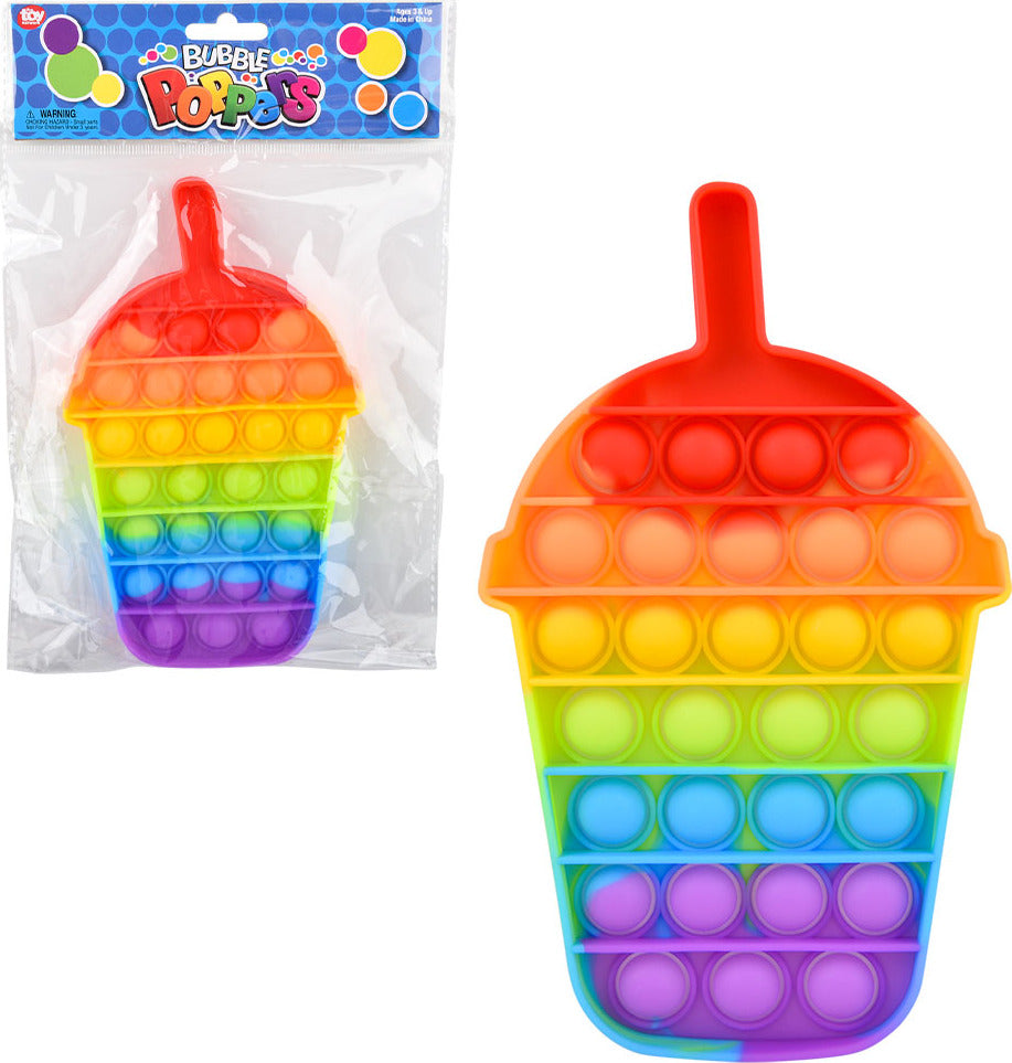 7.5" Rainbow Frappe Bubble Poppers