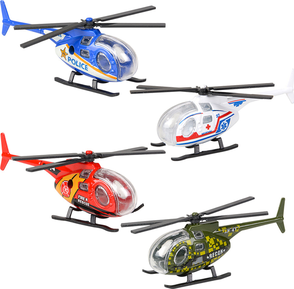 3.5" Die-cast Helicopter