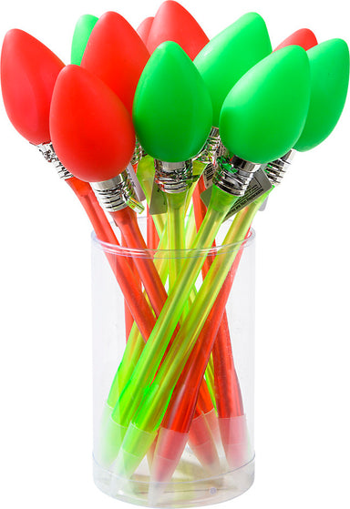 Light-up Christmas Bulb Pen