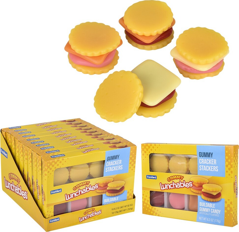 Frankford Kraft Gummy Lunchables Cracker Stackers (assortment - sold individually)